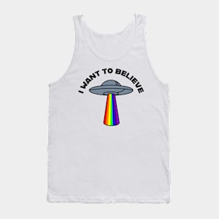 UFO Rainbow Tank Top